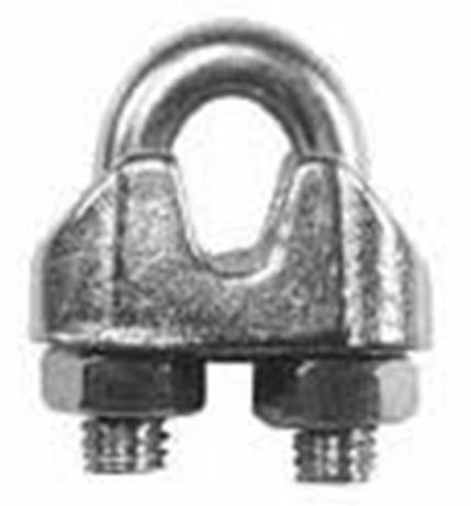 Rope Grip, 1.25 for Lashing Wire | AERIALS/Antennas/Dishes Antenna MOUNTING Kits Aerial/Satellite Equipment, 1 X Qty - AC12