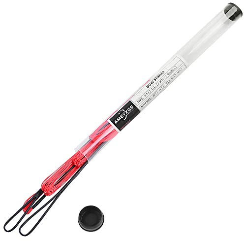 Artudatech 68 Recurvebogen Bogensehne Dacron Handgefertigte Langbogensaiten rot
