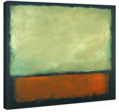 Lasite Mark Rothko Leinwandbilder Kunstdruck Bilder Reproduktion Leinwanddruck Bilder Leinwand Gemälde Wanddekoration gerahmt fertig zum Aufhängen（90x90cm35x35inch,Gerahmt