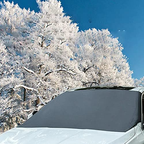 NAVIXE Scheibenabdeckung Auto,Für Opel Corsa-C Corsa-D Corsa-E Corsa-F Grandland Grandland-X,Faltbare Abnehmbare Gegen Schnee Frost und Sonne