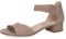 CAPRICE Damen Sandalen mit Absatz aus Leder mit Riemchen, Braun (Mud Suede), 40 EU
