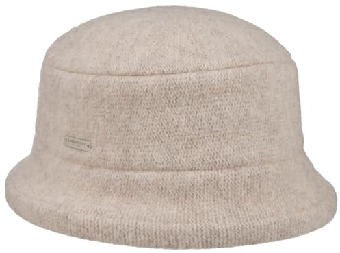 Seeberger Vialena Uni Walkhut Wollhut Glockenhut Damenhut Wollglocke Damenglocke (One Size - beige)