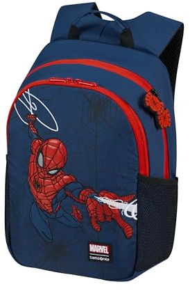 Samsonite Disney Ultimate 2.0 - Kinderrucksack S, 26.5 cm, 6 L, Mehrfarbig (Spiderman Web)