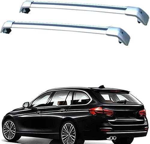 Dachgepäckträger Fahrradträger Für BMW 3-Series E91 Estate, 2004-2012, Dachträger Dachboxen Dach Gepäckablage Railing Track Zubehör