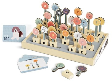Topbright ABC BLUMEN (Alphabet lernen ab 36 Monate, Bunt, 31,3 x 5,2 x 20 cm) 1211392023de0001