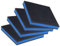 PATIKIL Caoutchouc Anti Vibration Tampons, 4 Paquet 6 x 6 x 7/8 Pouce Lourd EVA Centre Isolation Tapis Air Compresseur Caoutchouc Pieds pour Climatisateur HVAC Rondelle et Sec