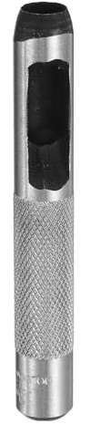 QUARKZMAN 9mm Lochstanzer, Locheisen Leder Rund Hohlstanzwerkzeug aus Karbonstahl Kreis Schneidwerkzeug für Gürtel Lederhandwerk Uhrenarmbänder Papier