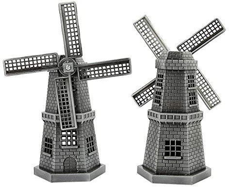 Mini Windmühle, Europäische Windmühle -Windmühle -Holland -Windmühlen -Ornamente mit Vintage -Design für Desktop -Dekor