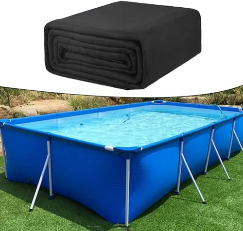GLFLOW Tapis de sol de piscine robuste antidérapant et imperméable pour zones de natation (2 x 3 m)