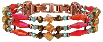 Konplott Armband Indian Summer orange antik Kupfer Bracelet