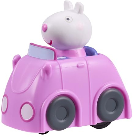 Peppa Pig Whizz Around Suzy's Little Pink Car, Peppa Pig Cars, Motorised Vehicles, Pre-school Toys