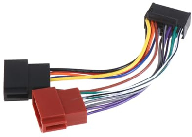 BESPORTBLE Autoradio Kabeladapter Stecker Hitzebeständiger Robuster Kabelbaum für Car CD Dvd Radio Einfache Installation Langlebiger Ersatz für Defekte Audiokabel