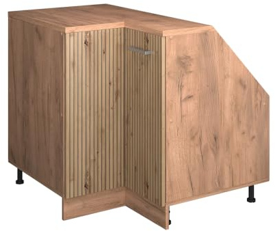 Vicco Eck-Küchenschrank für Dachschrägen R-Line, Artisan-Eiche, 75.6 cm