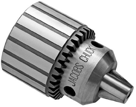Jacobs Chuck 6279D Taper Mounted Medium Duty Plain Bearing Chuck, 33JT Mount, 1/2 Maximum Capacity, K32 Key
