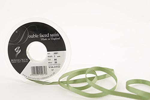 Berisfords Ribbon, 80 Khaki, 20 m