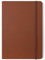 Silvine A5 Executive Soft Feel Notebook Tan. 160 Pages (80 Sheets) Ruled 7mm feint. Ref 197TN (148 x 212mm)