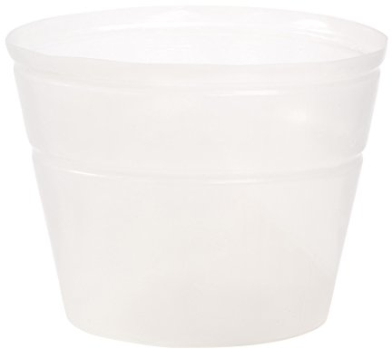 Dehner Pflanztopf-Einsatz, flexibel, Ø 50 cm, Höhe 39 cm, Kunststoff, transparent