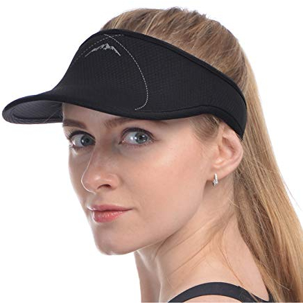 USHAKE Damen Visier, Visor-Black, one Size fits All