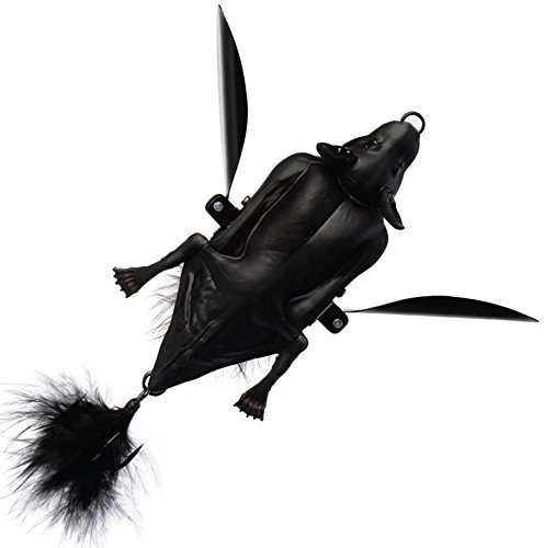 Savage Gear 3D Bat - Fledermaus Wobbler zum Spinnfischen auf Hecht & Barsch, Topwater Bait, Oberflächenköder, Hechtköder