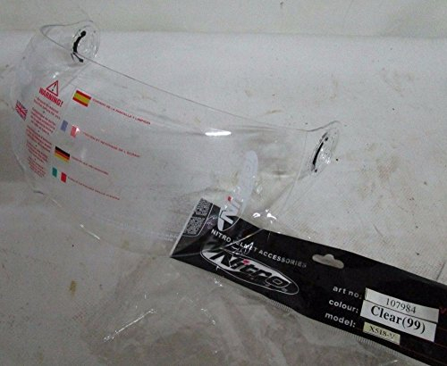 Original Schwarzes Visier transparent für Jethelm NITRO N 500 V - N 600 V - N 700 V