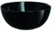 Luminarc Diwali Round 18pc Opal Glass Dinner Set Dinnerware Tableware Plates (Salad Bowl, Black)