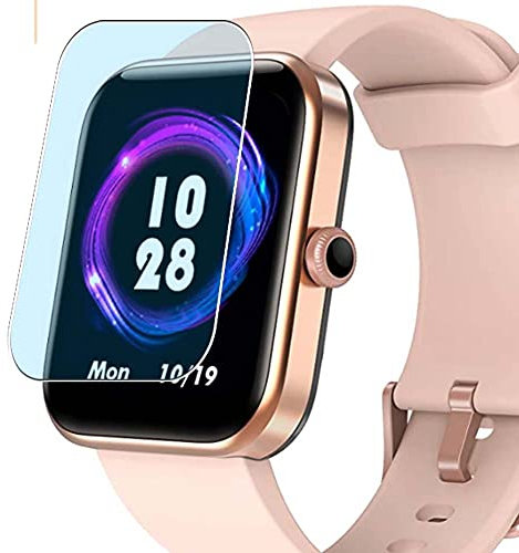 Vaxson 3 Stück Anti Blaulicht Schutzfolie kompatibel mit FKANT ID206 1.69 Smart watch smartwatch Bluelight folie folien Displayschutzfolie （ nicht Panzer Schutz Glas folie nicht PanzerGlas ）