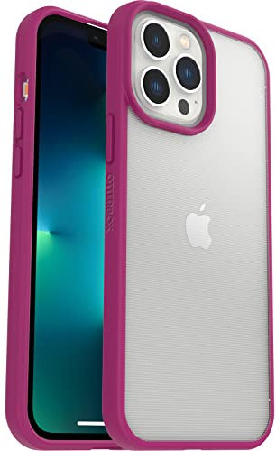 OtterBox iPhone 13 Pro Max & iPhone 12 Pro Max Prefix Series Case - PARTY PINK, ultra-thin, pocket-friendly, raised edges protect camera & screen, wireless charging compatible