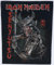 Iron Maiden Senjutsu Unisex Backpatch schwarz/rot 95% Baumwolle, 5% Polyester Band-Merch, Bands