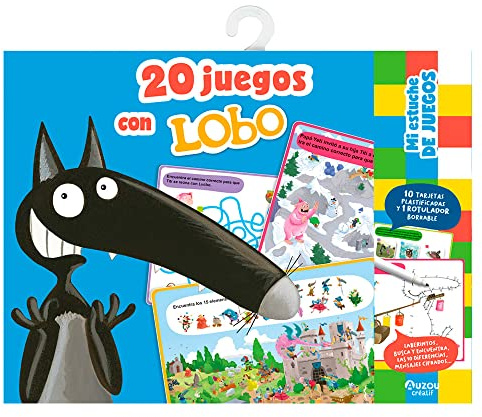 20 JUEGOS CON LOBO. MI ESTUCHE DE JUEGOS (LOBO/LLOP)