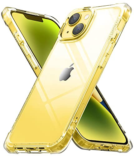 Ringke Fusion Bumper Case Compatible with iPhone 14 6.1-Inch Case, Square Shaped Advanced Edge Bumper Shockproof Drop Protection - Clear