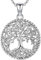 Collier Arbre de Vie Argent Sterling 925 Pendentif Arbre de Vie pour Femme Bijoux Arbre de Vie Argent Personnalisé pour Femme Cadeau Anniversaire pour Filles Maman