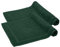 Komfortec Badvorleger Set 2 Teilig, Frottee Duschvorleger, Waschbar Duschmatte & Badteppich, 800 g/m² &100% Baumwolle, Saugfähig & Schnelltrocknend, 50 x 80 cm, Dunkelgrün