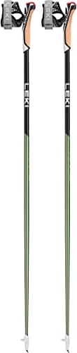 LEKI Flash Carbon Stöcke, Green metallic-Black, 105CM