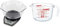 Salter 1024 SVDR14 Dual Pour Electronic Scale with Mixing Bowl, Wide/Narrow Spouts, 2 Litre Bowl, Silver & Pyrex Glass Measuring Jug, Transparent, 1 Litre