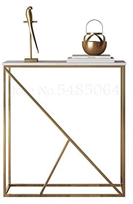 ZYMEN XFL Nordischer Marmor-Veranda-Tisch, einfacher Wandtisch, Foyer, Veranda, Schrank, Eingang, Veranda, Tisch, Korridor, Tisch, Sofa-Rückseite Commemoration Day