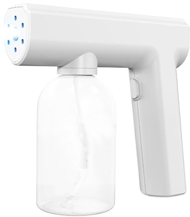 Allayu Vielseitige Desinfektionslösung mit 6 antibakteriellen Blaulichtlampen, UV C Sterilisator, ABS Sterilisationsdesinfektionsmittel, 030weiß