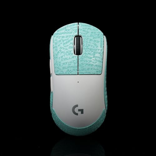 Nastro adesivo per mouse compatibile con Logitech G Pro X Superlight GPW GPXS G Pro X Superlight 2 Gaming Mouse Skate Lizard Skin Antiscivolo Succhiare Sudore Adesivo Pre-Cut