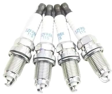 Auto-Zündkerze kompatibel for Audi -80 B4 90 B3 100 A4 B7 A5 A6 C4 C6 A8 Q7 101905621B 101905621A 0241240609