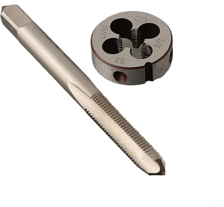 Kit de tarauds et filières de filetage 1/4 32 UNEF de qualité supérieure, idéal pour les filetages internes