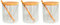Acan Tradineur - Pack de 3 tarros de Vidrio borosilicato con Cuchara y Tapa de bambú, Bote, Frasco, Recipiente para Guardar azúcar, Sal, café, condimentos - 310 ml - 9,5 x 8,2 cm