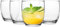 Glasmark KROSNO 1992 Trinkgläser Set Gläser 4 Stück 220 ml Wassergläser Cocktailgläser Saftgläser Saft Wasser Glas Mit Dickem Boden Spülmaschinenfest