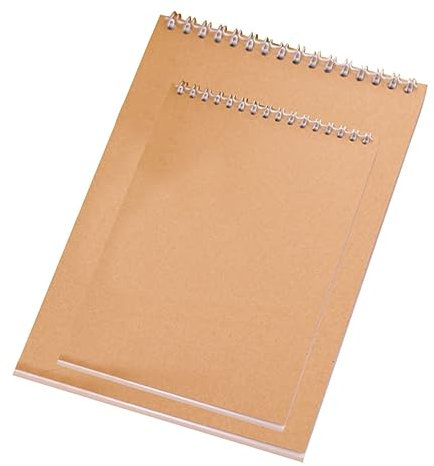 VILLFUL 2stücke Skizzenbuch Zum Zeichnen Dickes Papier Kritzelblock Markerblock Geeignet Als Malhandbücher Notizbuch Zeichenbuch