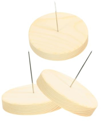 MOLUCKFU 3 Sätze -ständer Unterstützung Der Puppenhalterung Filzpuppen-ausstellungsständer Häkelpuppen-display Nadelbärenhalter Nadelpuppenstütze Actionfigurenständer Holz Khaki