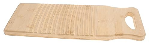 FRCOLOR 1 Pc lavatoio in Legno lavatoio per Panni lavamani tavola per Il Lavaggio della casa Lavaggio stendibiancheria lavatoio della ASSE per Lavare la casa di Legno Khaki