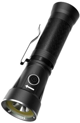 HGZLQKD COB Outdoor Flashlight Handheld Torch 90 Degree Foldable Multipurpose Floodlight Rainproof Flash Light for Trekking Emergency