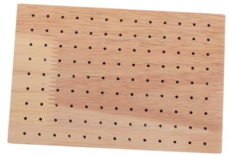 BEBEMOKO Planche à brochettes de fruits avec trous pour servir facilement lors d'événements