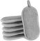 GEEHUA Paquete de 6 esponjas para Lavar Platos de Cocina, 15 x 8 cm Esponja para Fregar, Esponja de Microfibra antirayaduras, paño de Cocina para Fregadero, ollas, encimera (Gris)