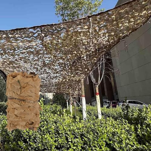 YJSGHRHL Filet de Camouflage Protection Solaire, Treillis de Militaire Renforcé 2m 5m 8m 10m 12m 16m 18m Voile d'ombrage pour Plein air Chasse pergola Jardin Camping Décoration Abri(3X4M)