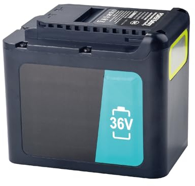36V Ersatz für Kärcher Akku Geräte der für Kärcher Akkuplattform nutzen Unkrautentferner Rasenmäher Rasentrimmer Fasspumpe usw (36V 5Ah)