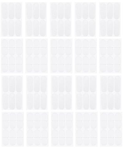 Cabilock Patchs de Invisibles et Confortables Lot de 20 pour lobes D'oreilles et Port Prolongé en Tpu Adhésif Cutané Doux pour Photographie